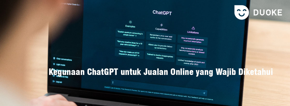 Kegunaan ChatGPT untuk Jualan Online yang Wajib Diketahui