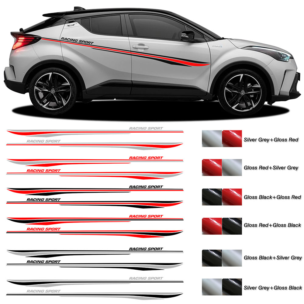 C-HR ピンバッジ New Premium Sticker Vinyl Stripes Compatible