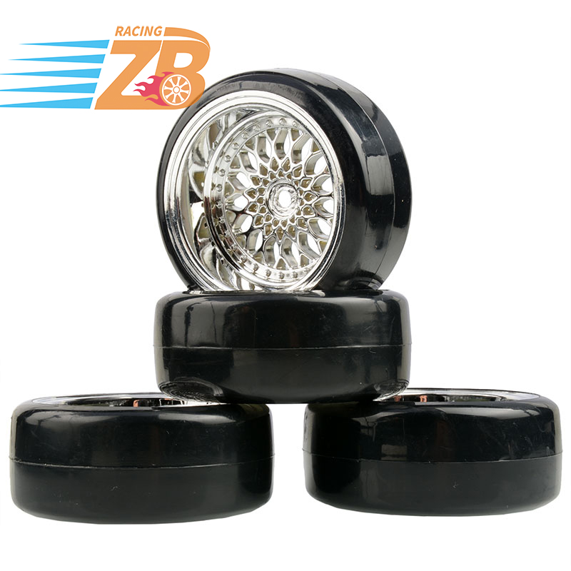1/10 Rc Drift Car Wheels Tires Set For Yokomo Mst Tamiya TT01 TT02