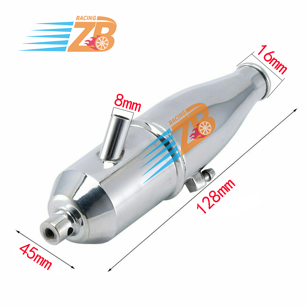 HSP 102009 Nitro RC Car Upgrade Tuned Aluminium Exhaust Pipe HSP 102009 Nitro RC Car Upgrade Tuned Aluminium Exhaust Pipe