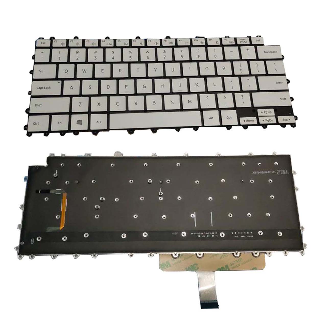 Keyboard for Samsung Galaxy Book flex2 NT930QDA NP930QDA Backlit