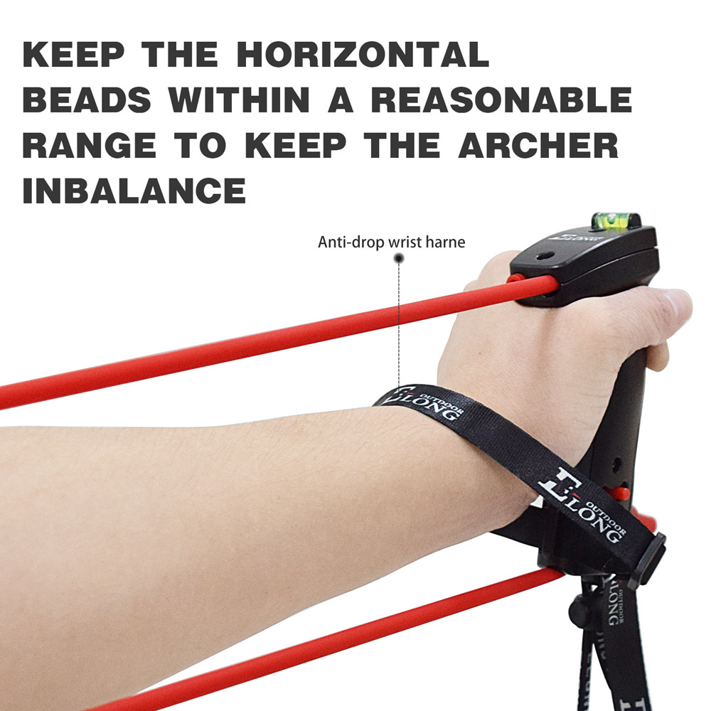 Elusive Wildlife - BOW TRAINER Resistance Trainer - Adjustable Archery Training Tool With 10" To 32" Draw Length And 1-100 Lb Draw Weight - Enhance Strength, Stamina And Technique For Bow Enthusiasts