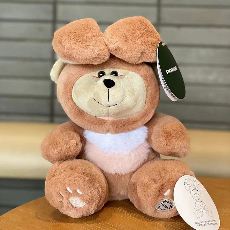 Authentic Starbucks China 2023 Lunar New Year Rabbit Bear Bearista