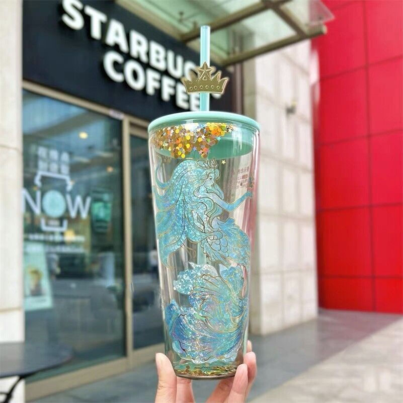 が大特価！ Starbucks China 2022 Anniversary Ocean Siren Mermaid 20oz 弁当箱・水筒