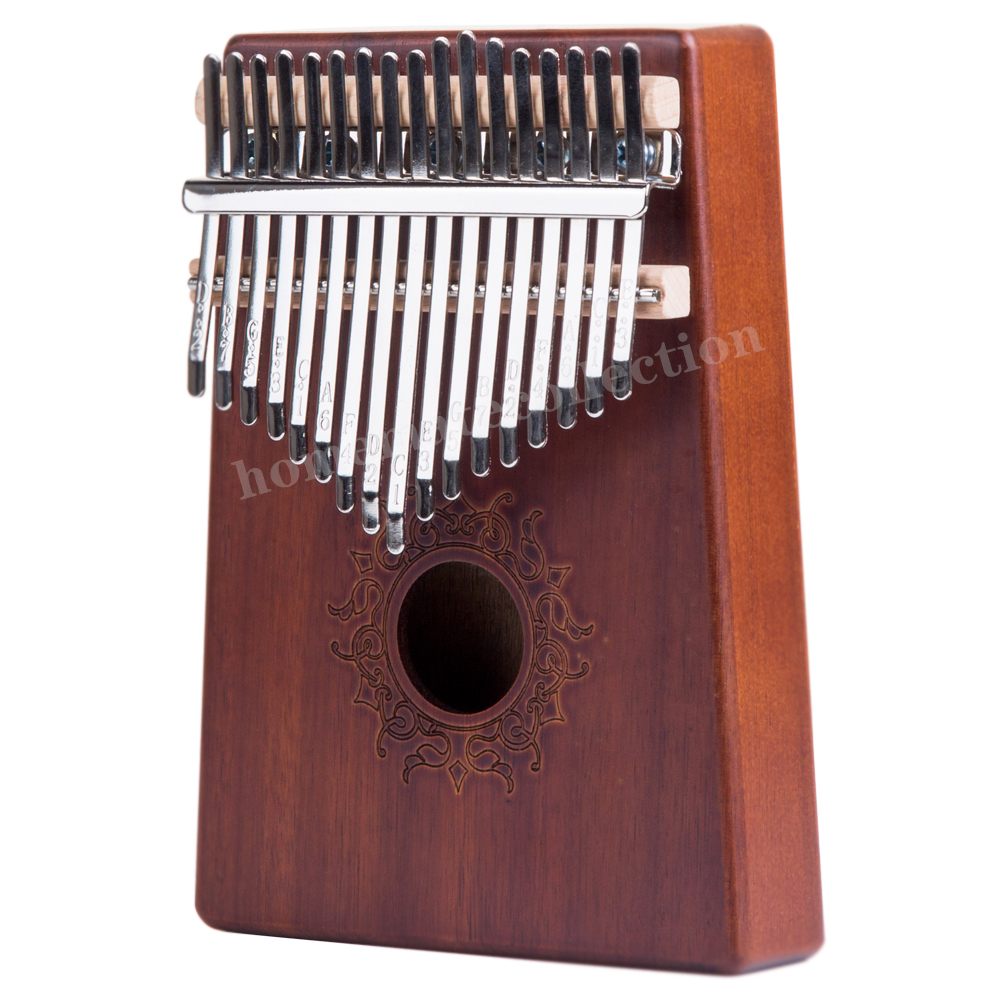 17 Key Kalimba Thumb Piano High-quality Wood Body Sanza Mbira Musical 