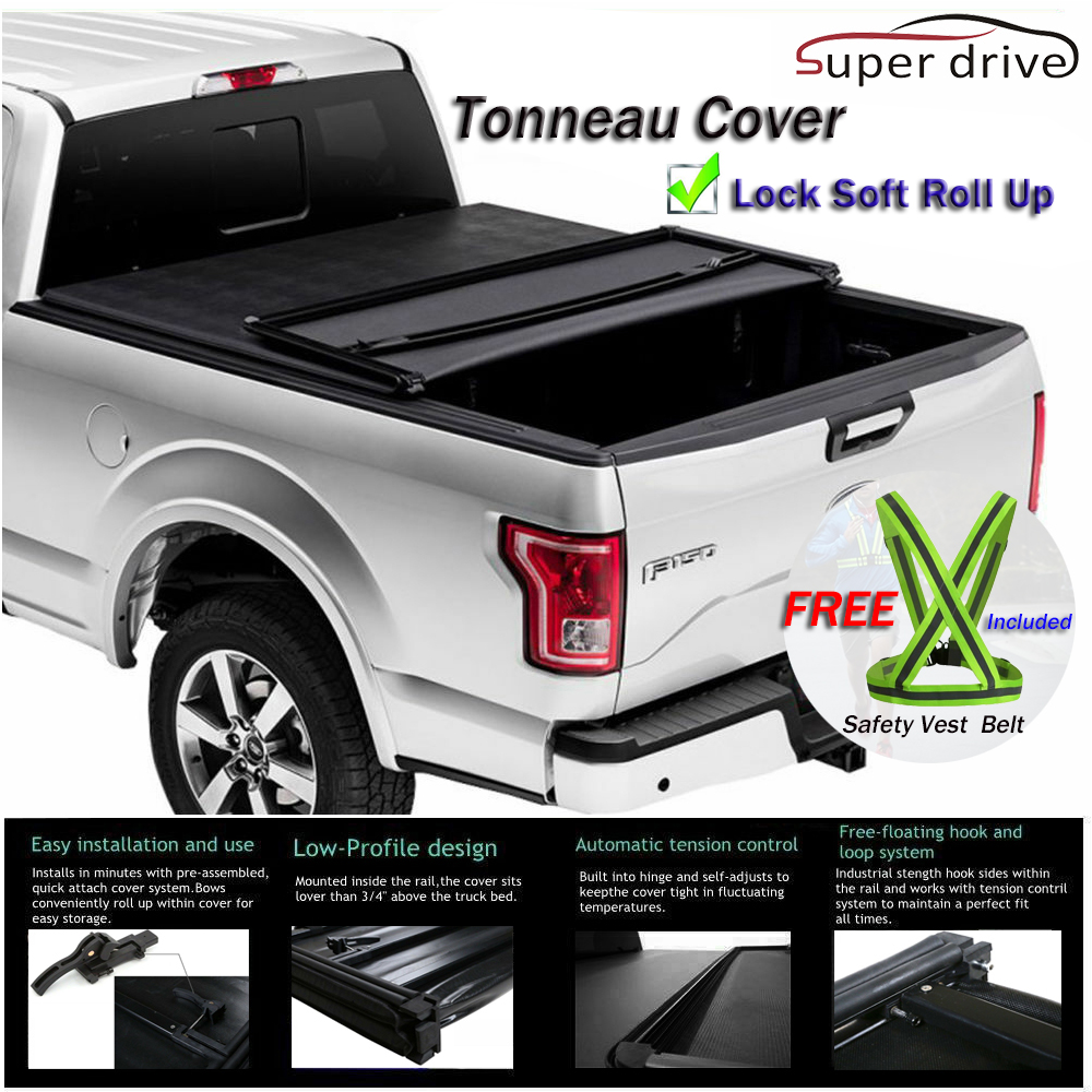 Fits 2005 2015 Toyota Tacoma Assemble Lock Soft Tri Fold Tonneau Cover 5ft Bed Ebay