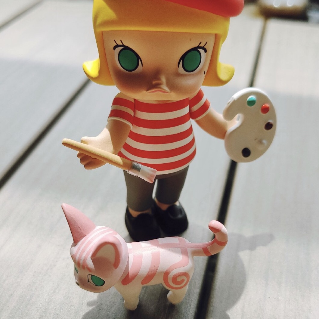 POP MART x KENNYSWORK Molly Auction Molly Pipi Red Mini