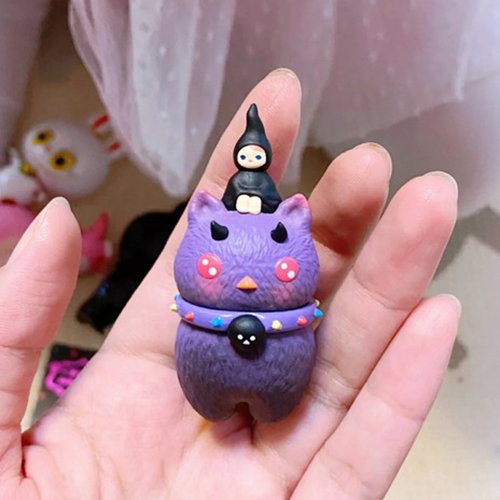 popmart pucky スーパーシークレット Monster POPMART PUCKY Monster Babys Series [14.Super Secret: Cat