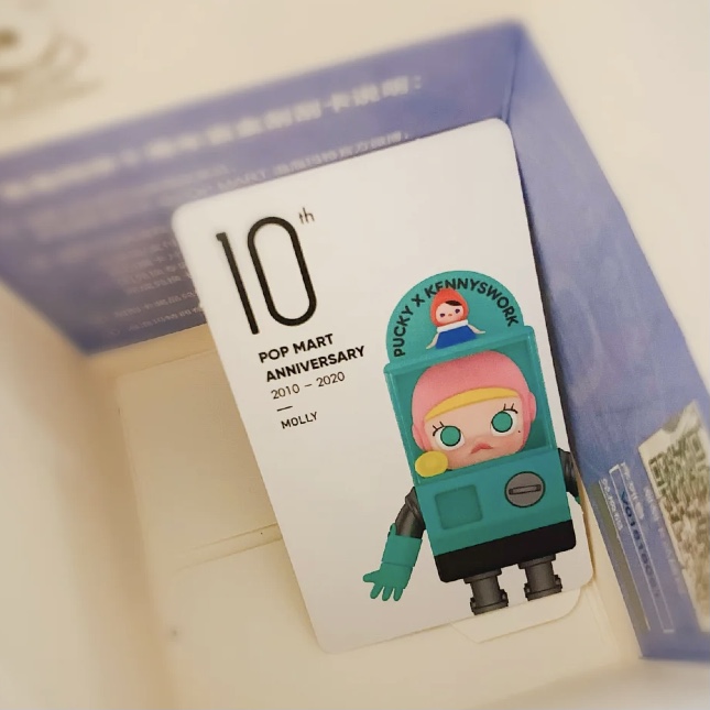 POP MART 10th Anniversary シリーズMolly POP MART 10th ANNIVERSARY 2010-2020 MOLLY Mini Figure | eBay