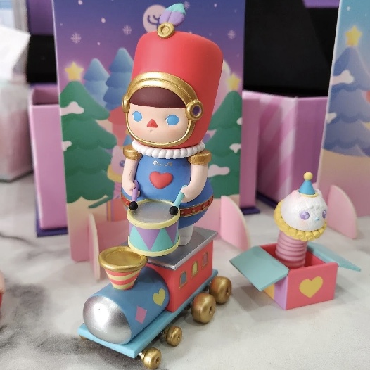 POP MART x PUCKY Christmas Music Parade Christmas Soldier Mini