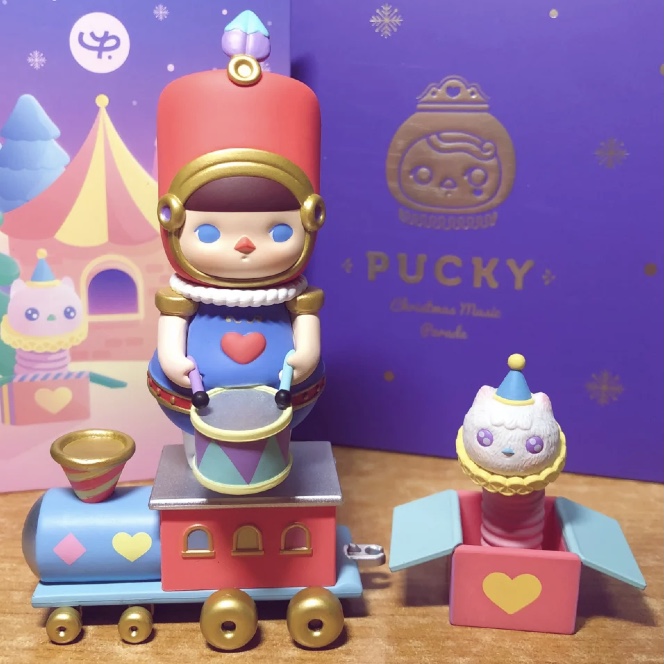 Popmart Pucky Christmas Music Parade 全種 Pucky Christmas Music Parade Blind Box Series by PUCKY x POP MART