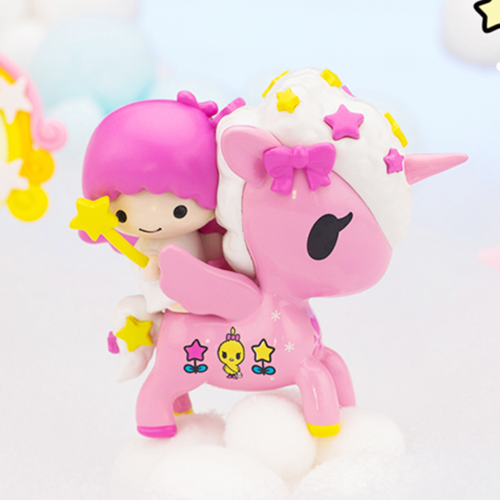 Tokidoki unicorno santiago ruby mini figure designer art toy figurine TOKIDOKI UNICORNO x SANRIO CHARACTERS Little Twin Stars Lala Mini
