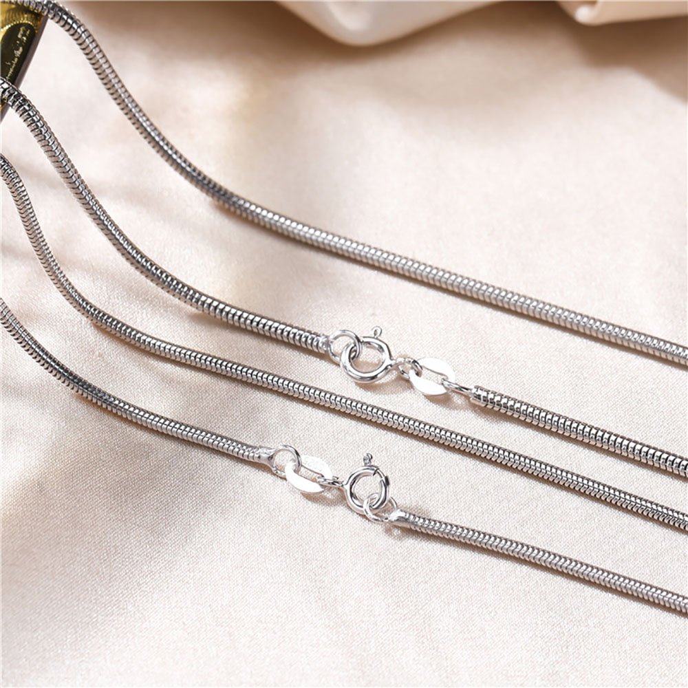 ネックレス・ペンダント TATIANA Silver 925 Mild Heart Snake Chain Necklace NZ2116 MUSINSA | TATIANA (Silver 925) Mild Heart Snake Chain