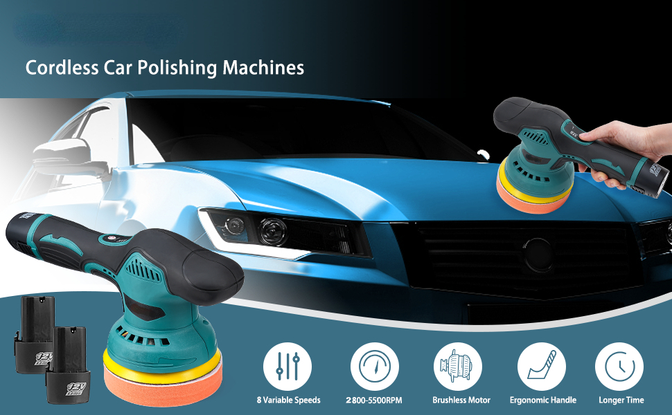 Polishers Polishing Machine Polisher Kit Sanding Car Buffing Tool Auto Polishing Tool Waxing
