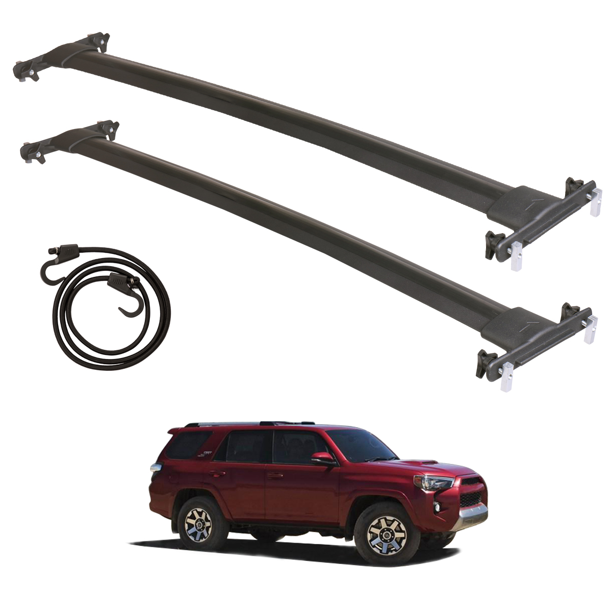 Crossbars Roof Rack Fit for Toyota 4Runner 2010-2021 Aluminum Luggage Carrier | eBay 2013 Toyota 4runner Roof Rack Cross Bars