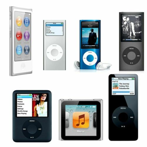 Apple iPod Nano 2nd 3rd 4th 5th 6th 7th 2GB 4GB 8GB 16GB All