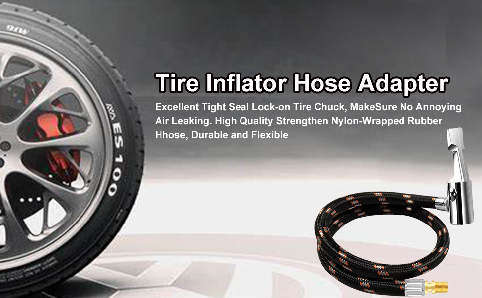 tire inflator hose adapter