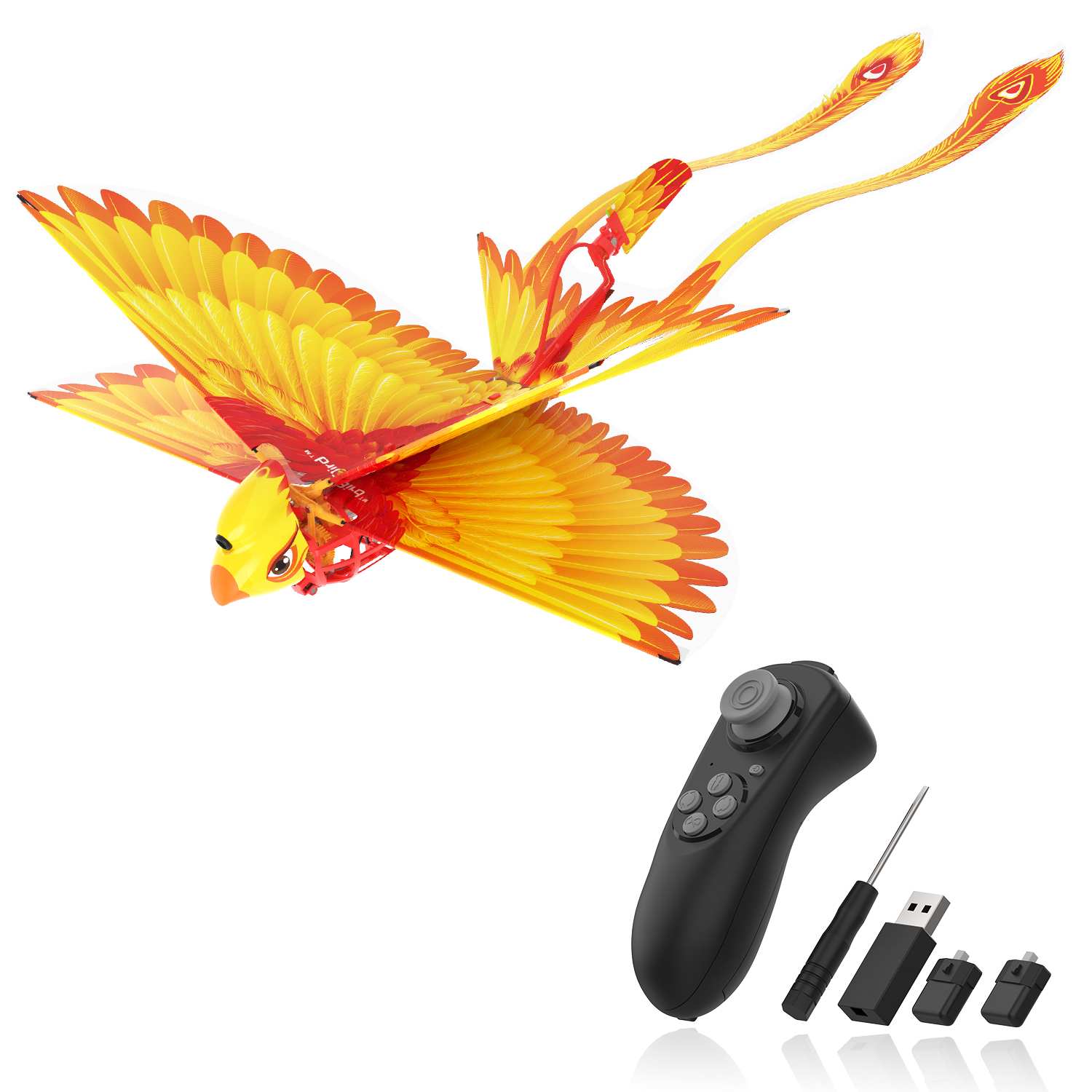 bird drone cat toy