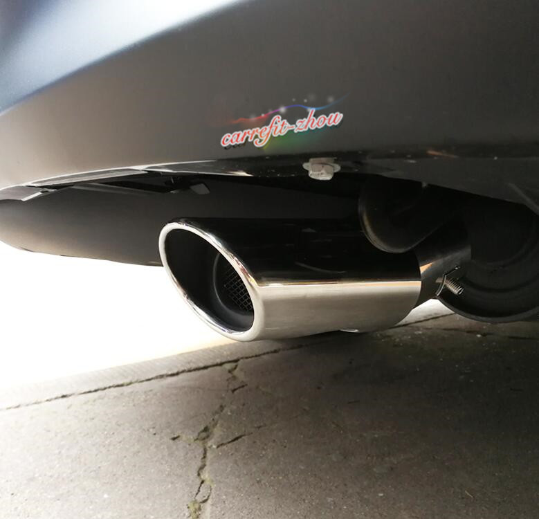 For Toyota Highlander 20152019 Stainless Rear Exhaust Muffler Tip End