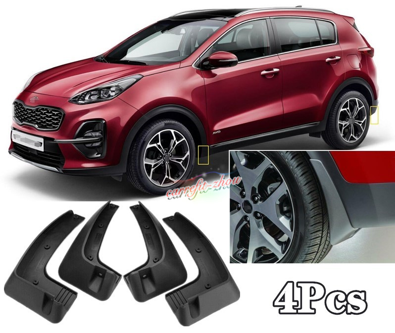 For Kia Sportage Kx Splash Guards Mud Flaps Mud Guards