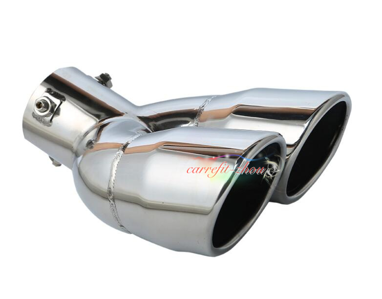 FOR TOYOTA HIGHLANDER 2020 2021 STAINLESS POLISHED MUFFLER EXHAUST TIP