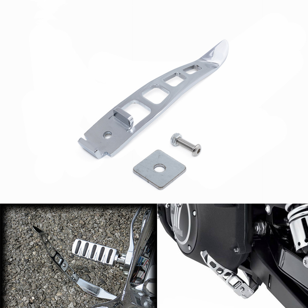 Motorcycle Kickstand Extension Fit for Harley Dyna Street Bob FXDB Fat Motorcycle Kickstand Extension Fit for Harley Dyna Street Bob FXDB Fat