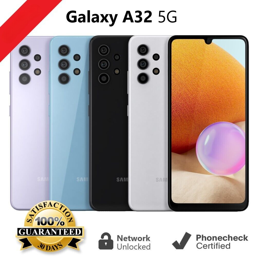 SIMフリー Galaxy A32 青 ブルー☎️ Amazon | KDDI SIMフリー au Galaxy A32 5G SCG08 [オーサム