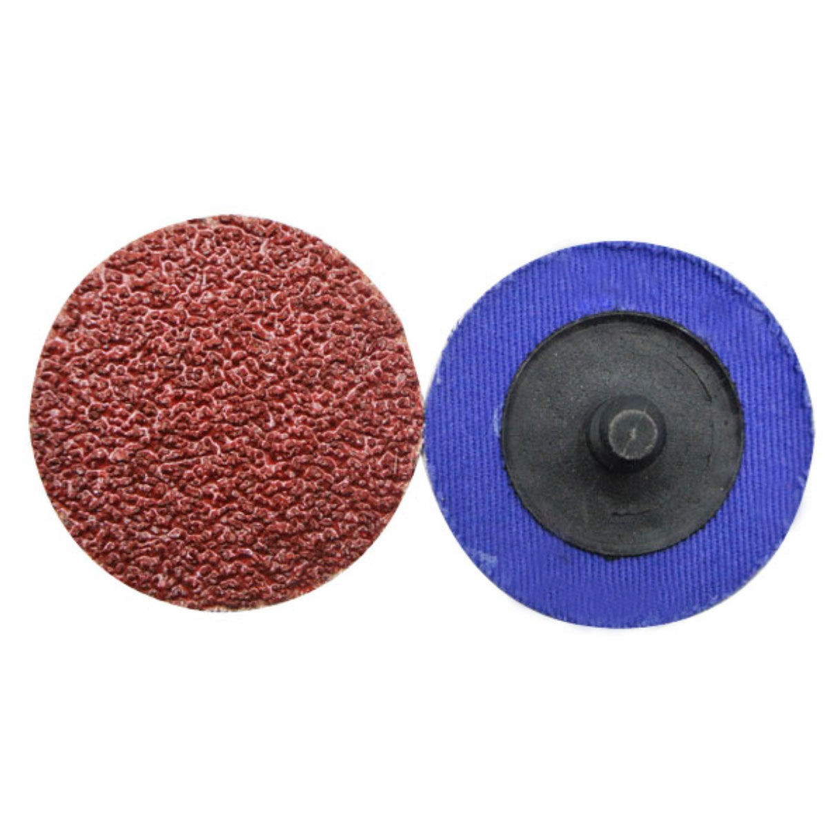 25PCS 3Inch 24Grit Roloc Sanding Disc R Type Roll Lock Quick Change