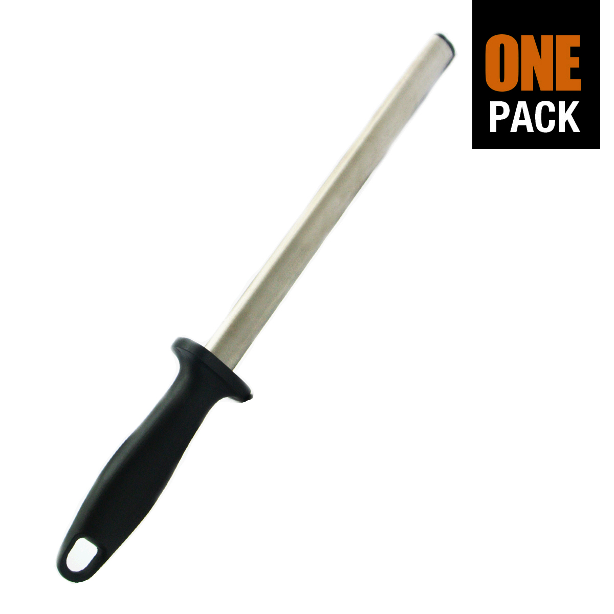 10 Inch Diamond Knife Sharpener Rod Oval Carbon Steel Knife Sharpening