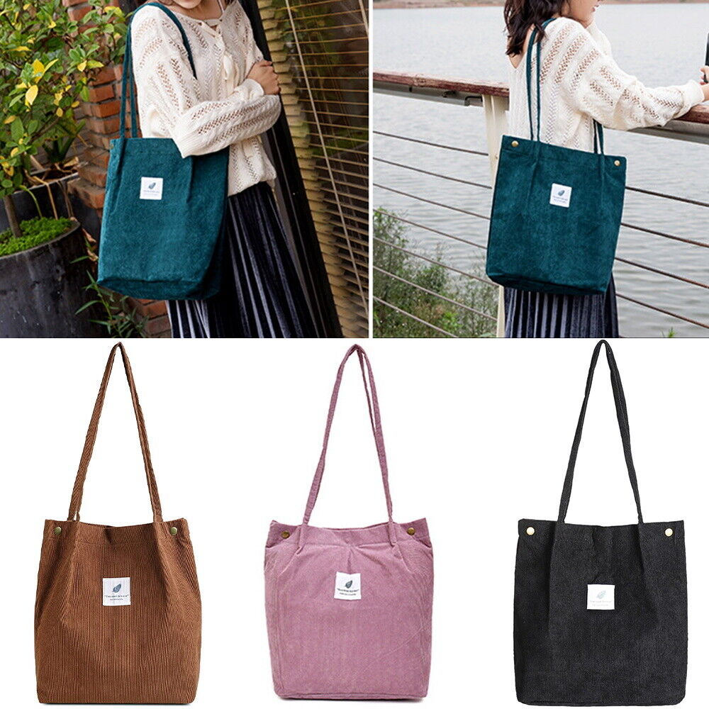 Marithe☆EMBROIDERY LOGO CORDUROY SHOULDER BAG MARITHE FRANCOIS GIRBAUD | EMBROIDERY LOGO CORDUROY SHOULDER
