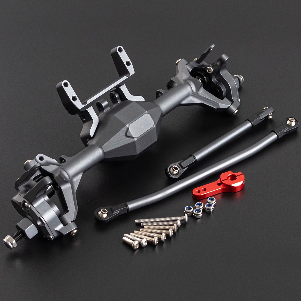 Saldi Assale portalistico completo in alluminio CNC da 313 mm con bloccaggio differenziale per auto da crawler RC Axial SCX10 II 90046 90047 1/10 Ricambi - Banggood alia Mobile-arrival notice